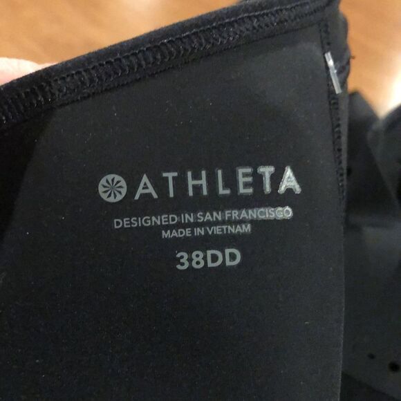 Athleta phenomena black bra size 38DD NWT - Picture 4 of 6